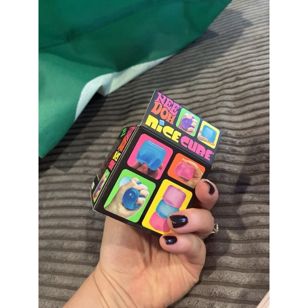 NeeDoh PINK Bundle of 3 With 6 Total Pieces Brand New Squishy Satisfying